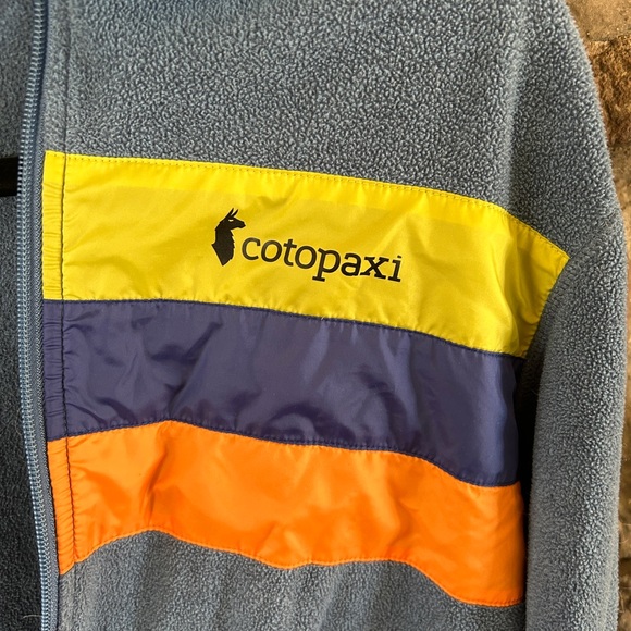 GUC Cotopaxi Men’s Tecca Fleece Full Zip Light Jacket Blue Hiking Outdoors, S - Picture 3 of 6